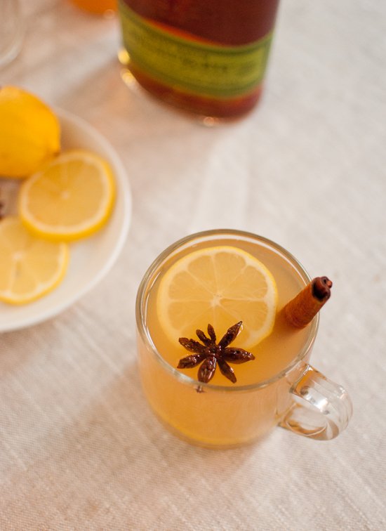 apple cider hot toddy