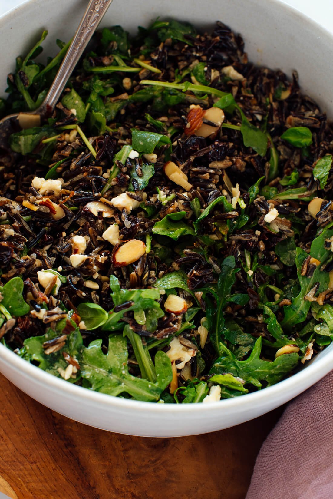 arugula wild rice dressing recipe for thanksgiving