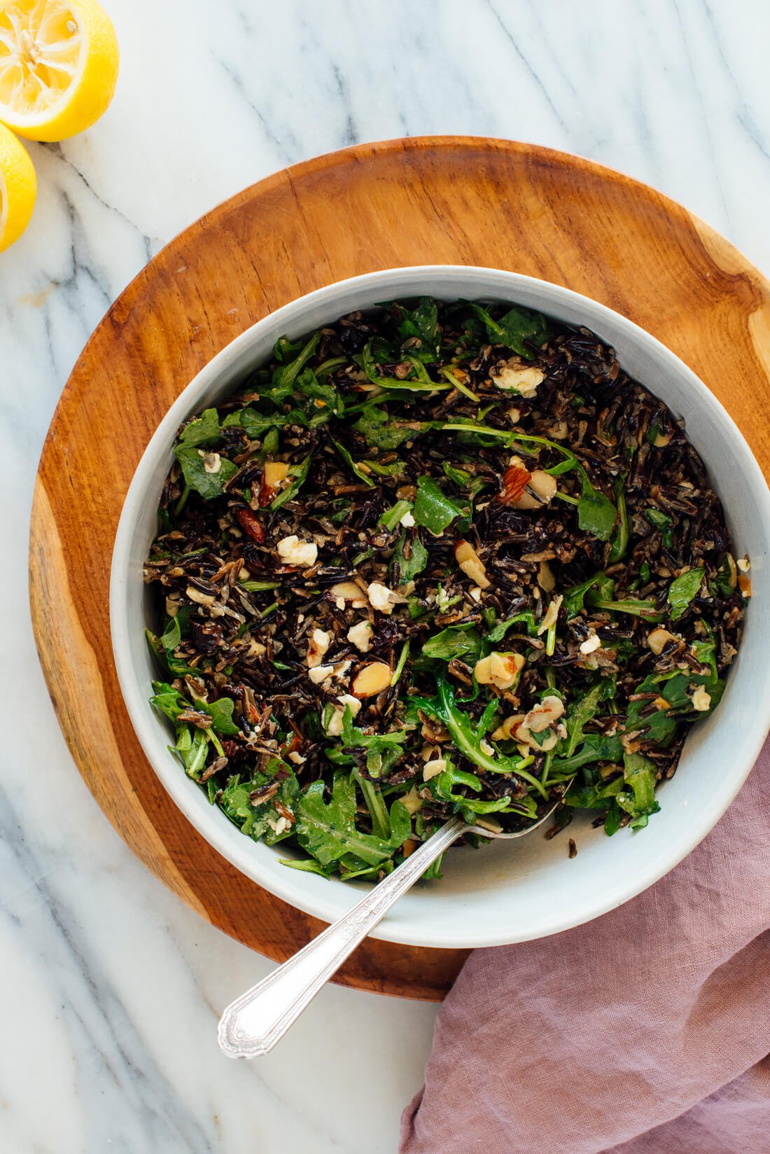 arugula wild rice salad recipe