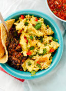 Austin-Style Migas with Black Beans