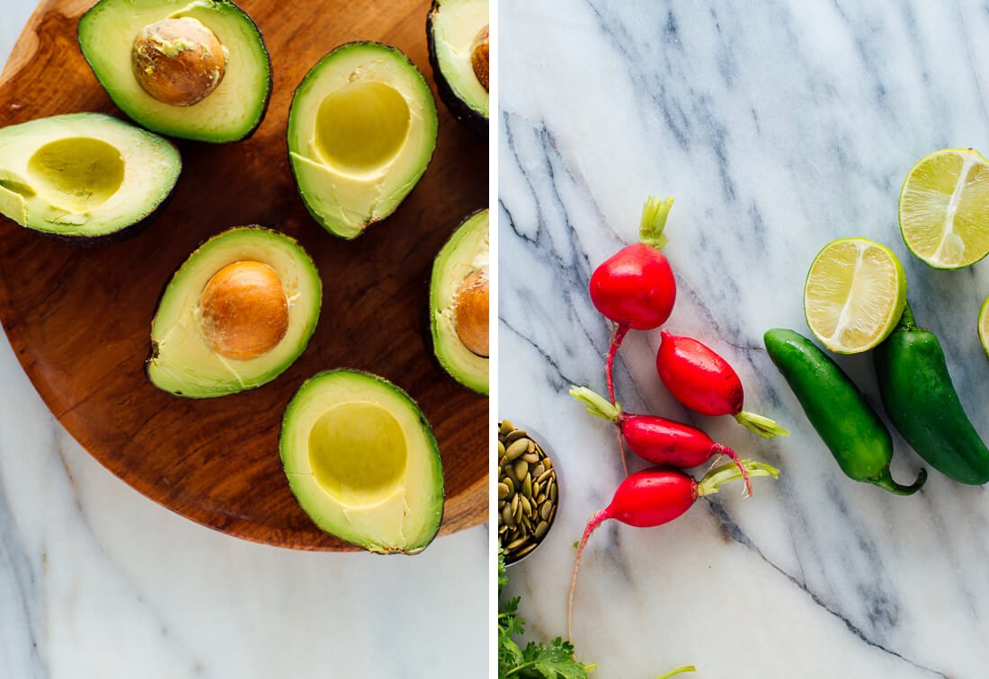 avocado salad ingredients