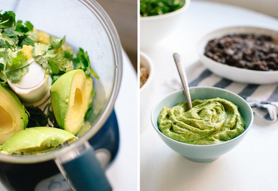 avocado salsa verde