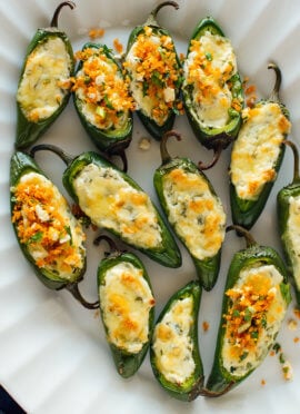 baconless jalapeno poppers recipe