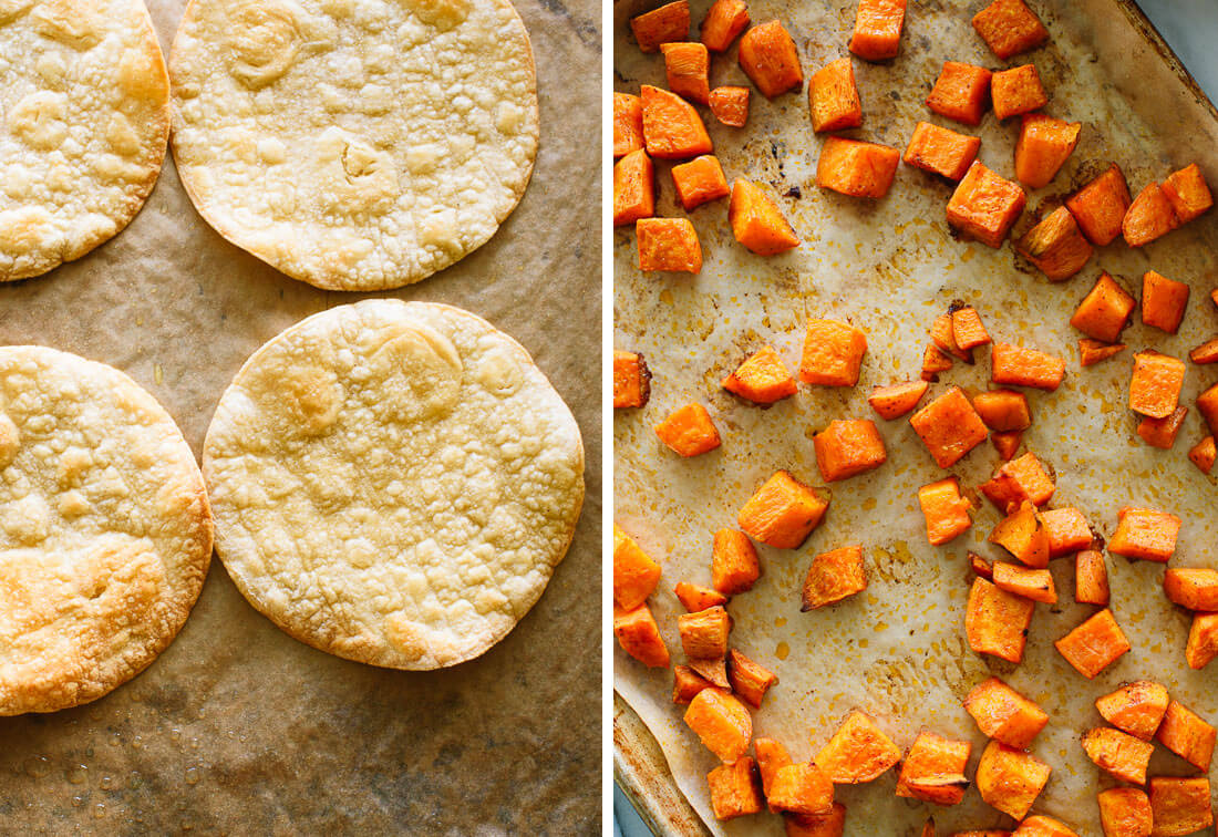 baked tostadas