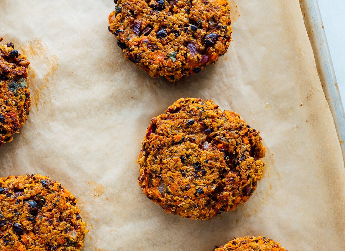 baked veggie burgers