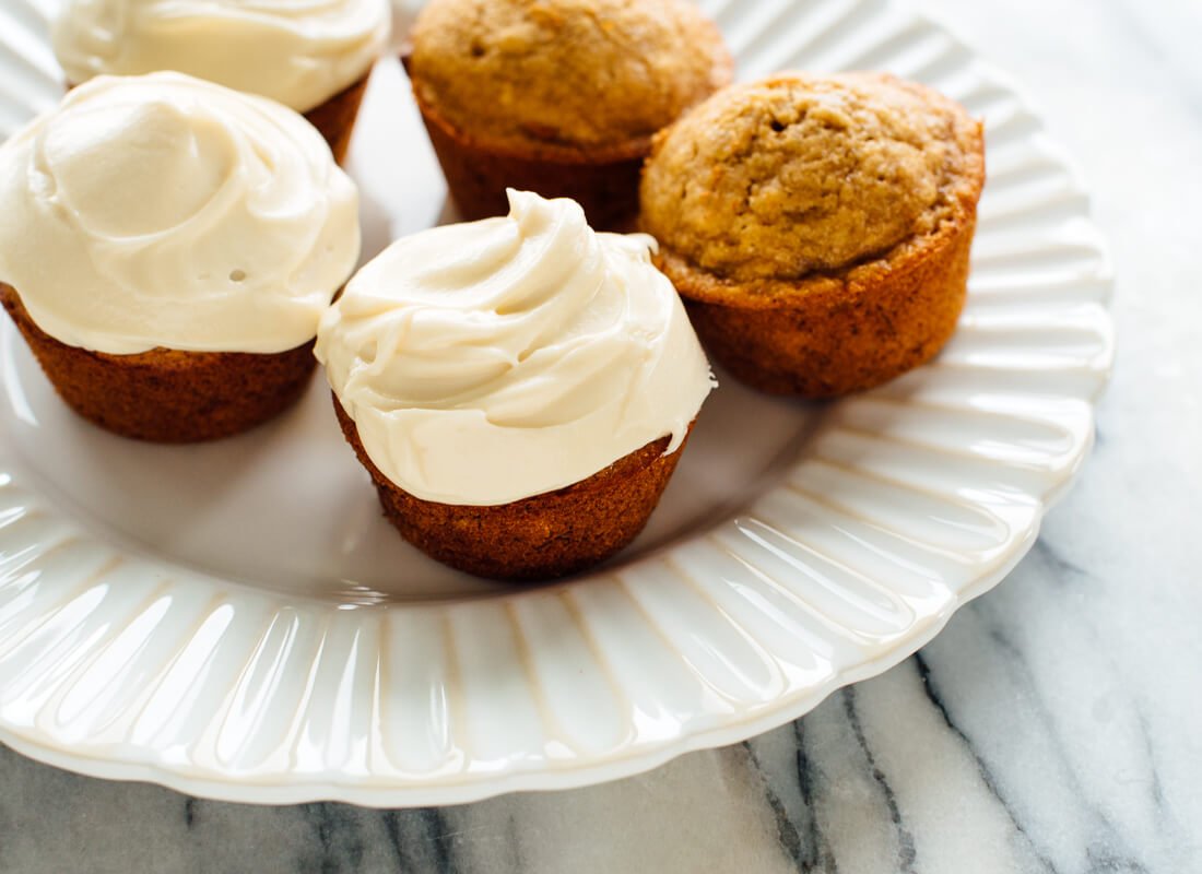 banana cupcakes