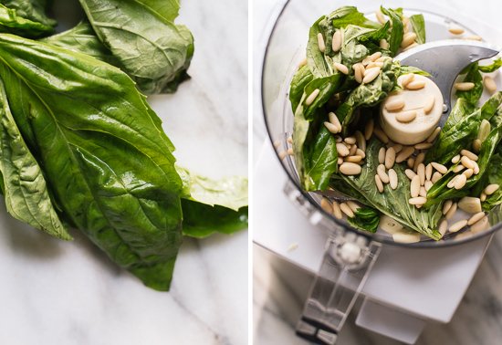 basil pesto vinaigrette ingredients