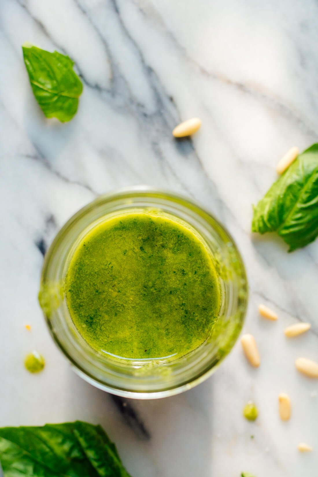 Basil Pesto Vinaigrette recipe