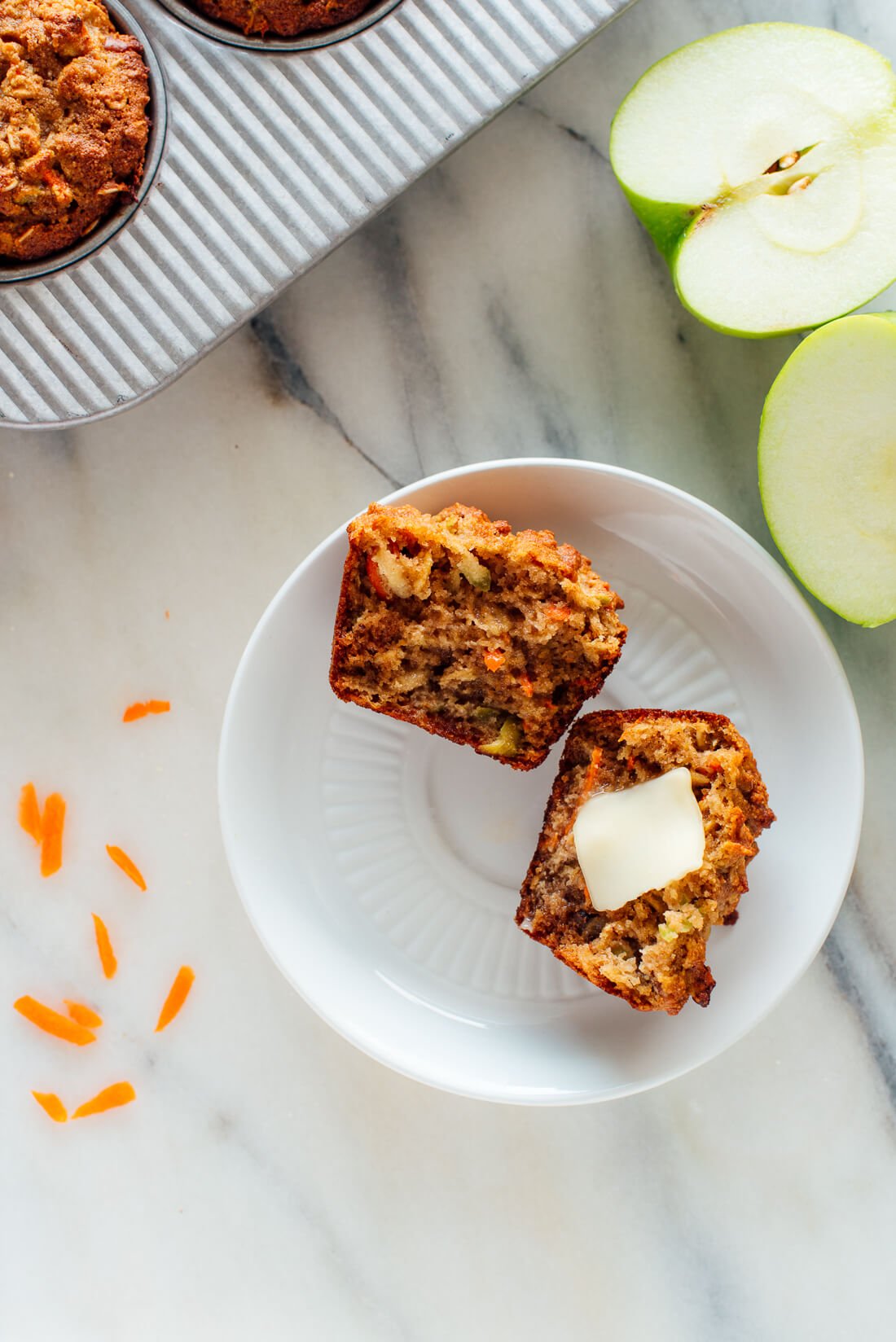 best apple carrot muffins