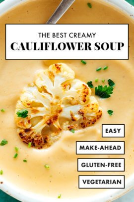 best cauliflower soup recipe