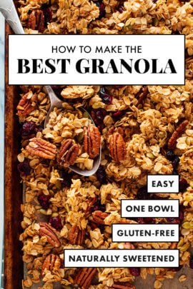 best granola recipe healthy