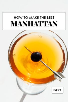 Best Manhattan cocktail