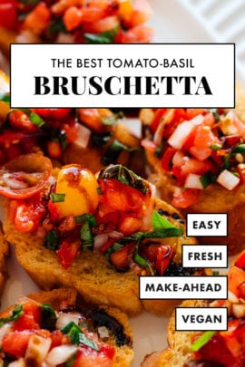 best tomato-basil bruschetta recipe