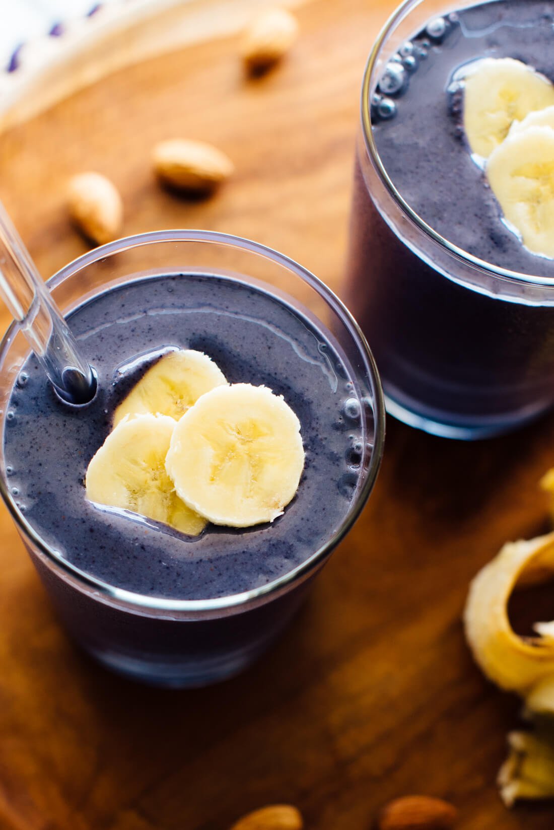 blueberry banana almond smoothie recipe