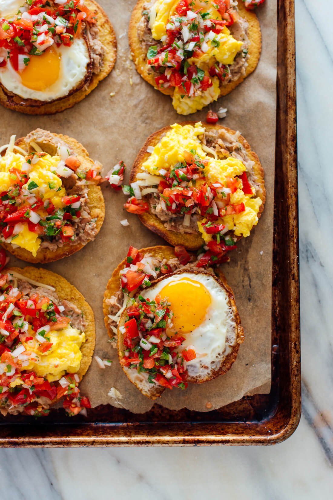 breakfast tostadas recipe