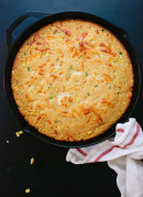 Brown Butter, Honey and Jalapeño Skillet Cornbread