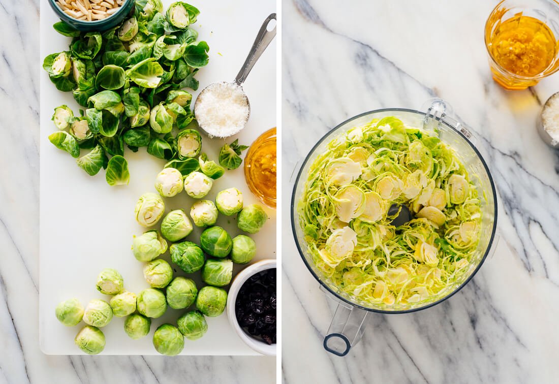 brussels sprout slaw ingredients