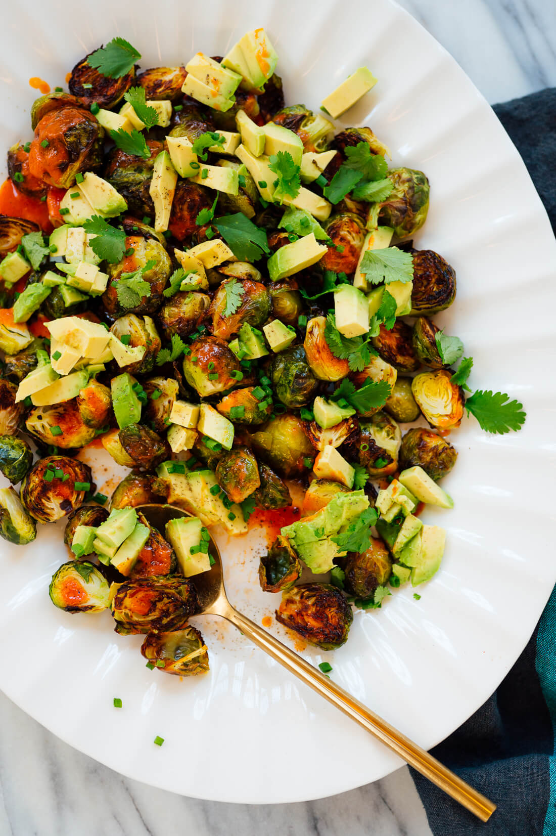 Buffalo Brussels sprouts appetizer recipe