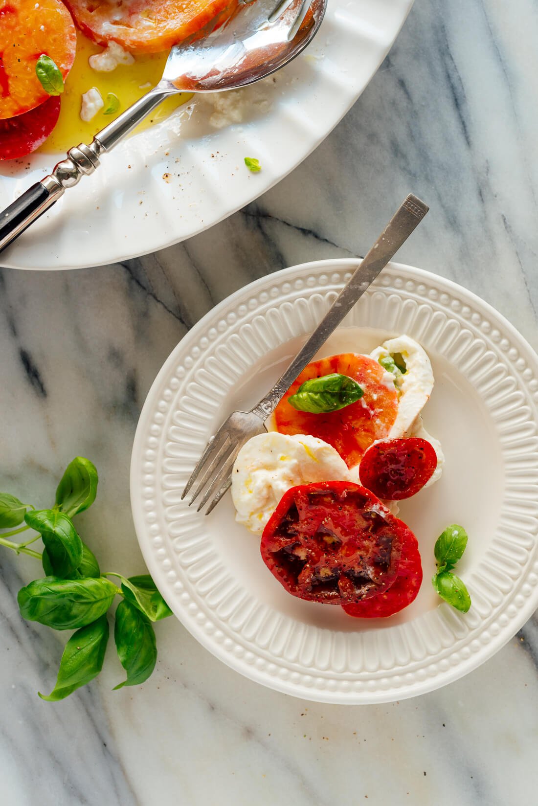 Caprese salad single serving