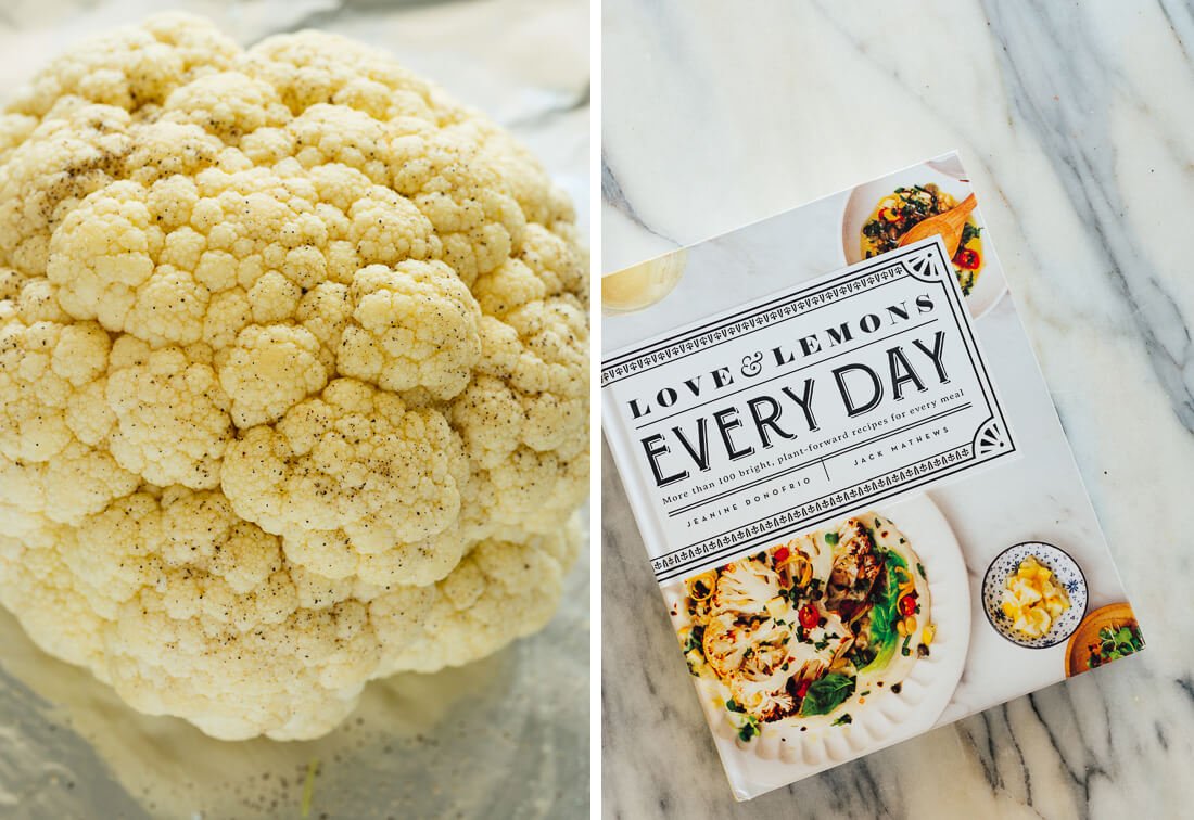 cauliflower and love and lemons everyday cookbook