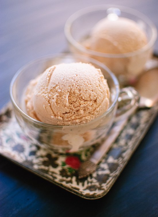 Chai coconut ice cream