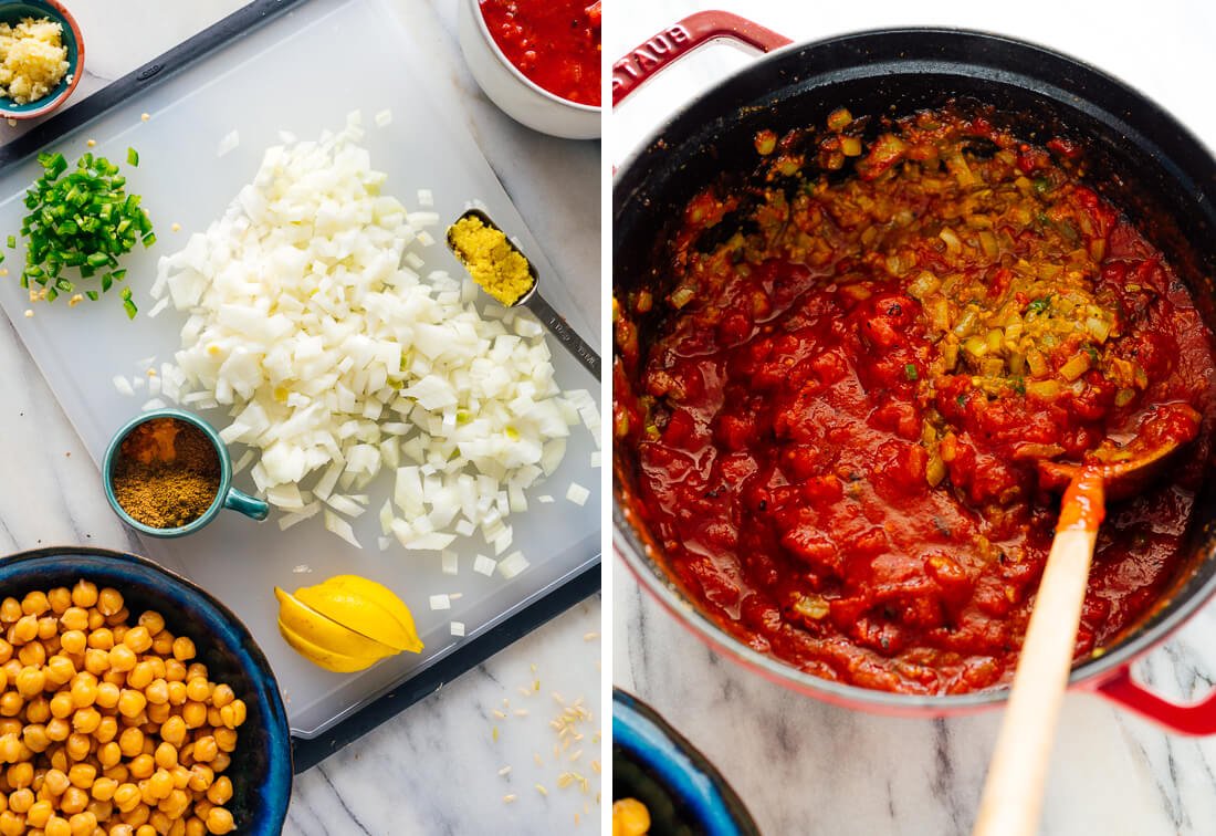 chana masala ingredients