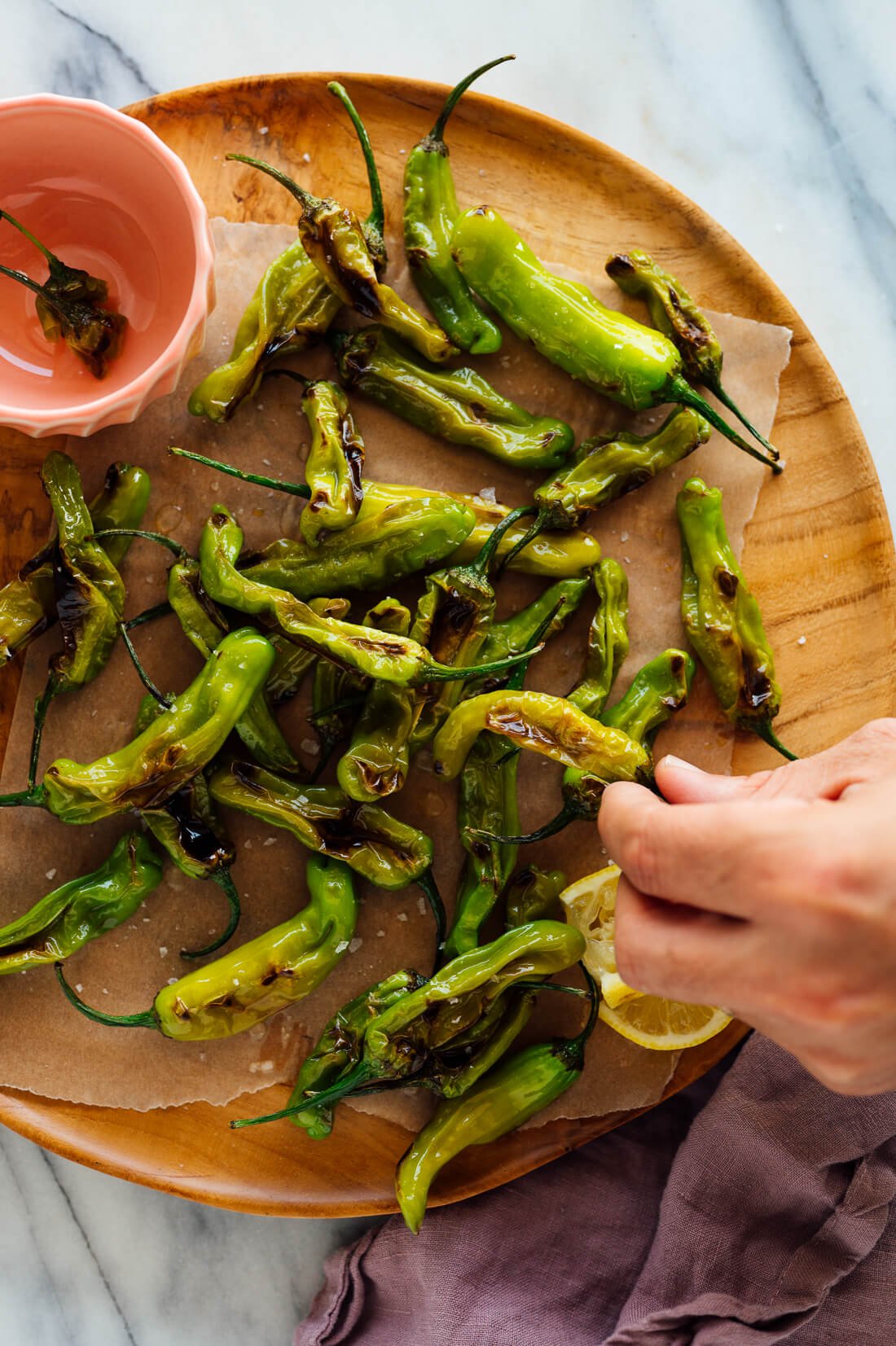 charred shishito peppers recipe