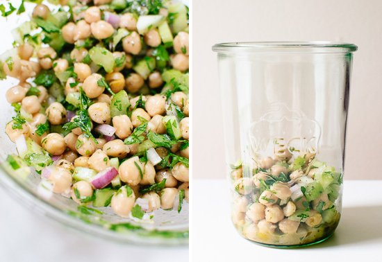 chickpea celery salad