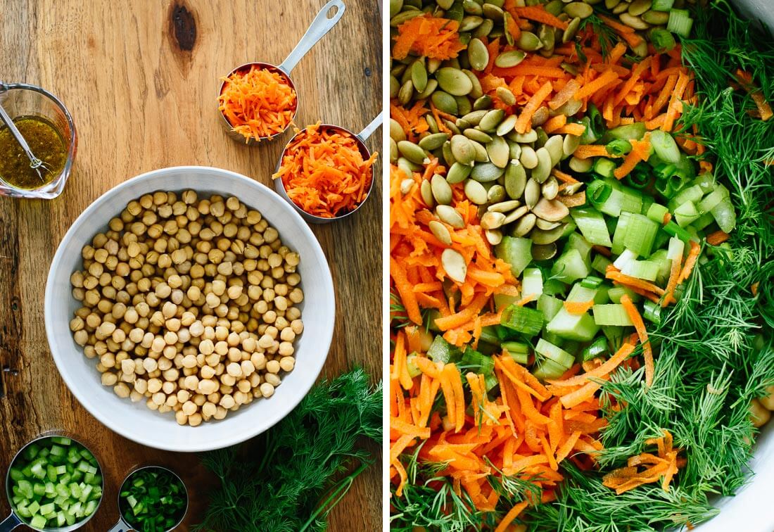 chickpea salad ingredients