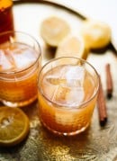 Cinnamon Maple Whiskey Sour