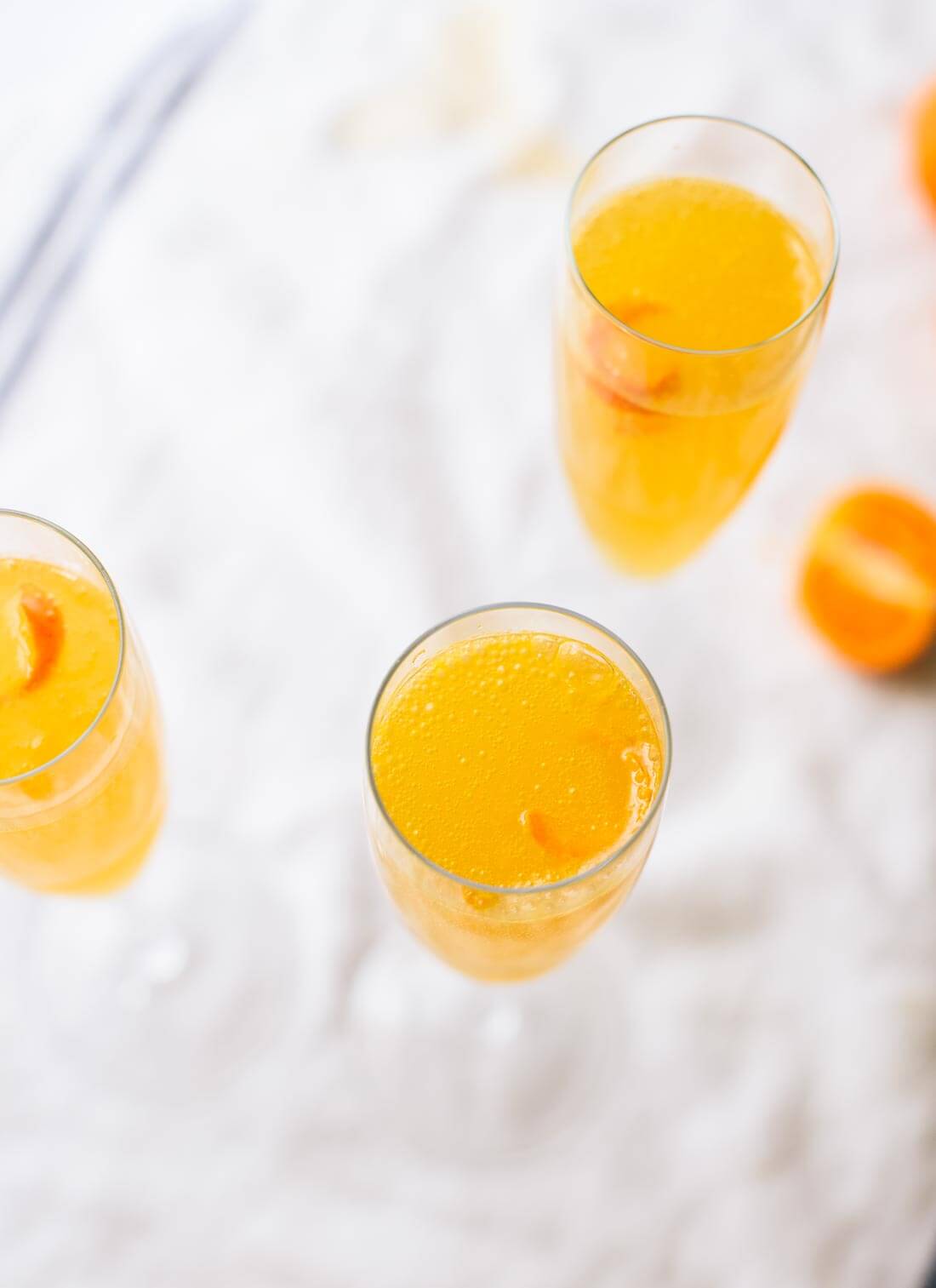 Clementine French 75 recipe - cookieandkate.com