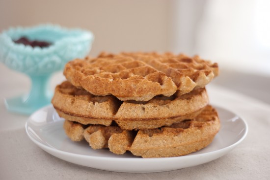 whole wheat coconut waffles recipe