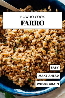 cooked farro recipe