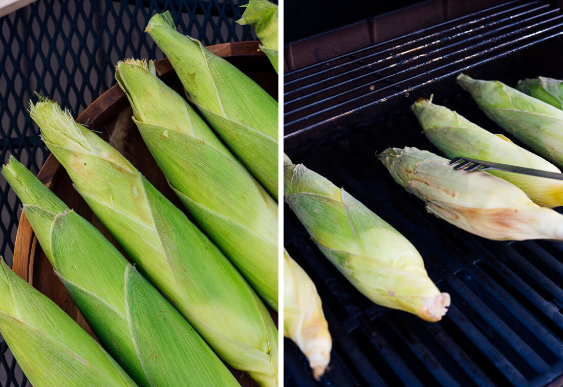 corn on the grill