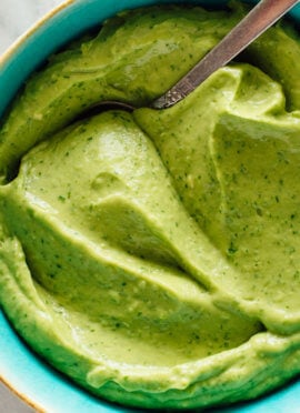 creamy avocado dip