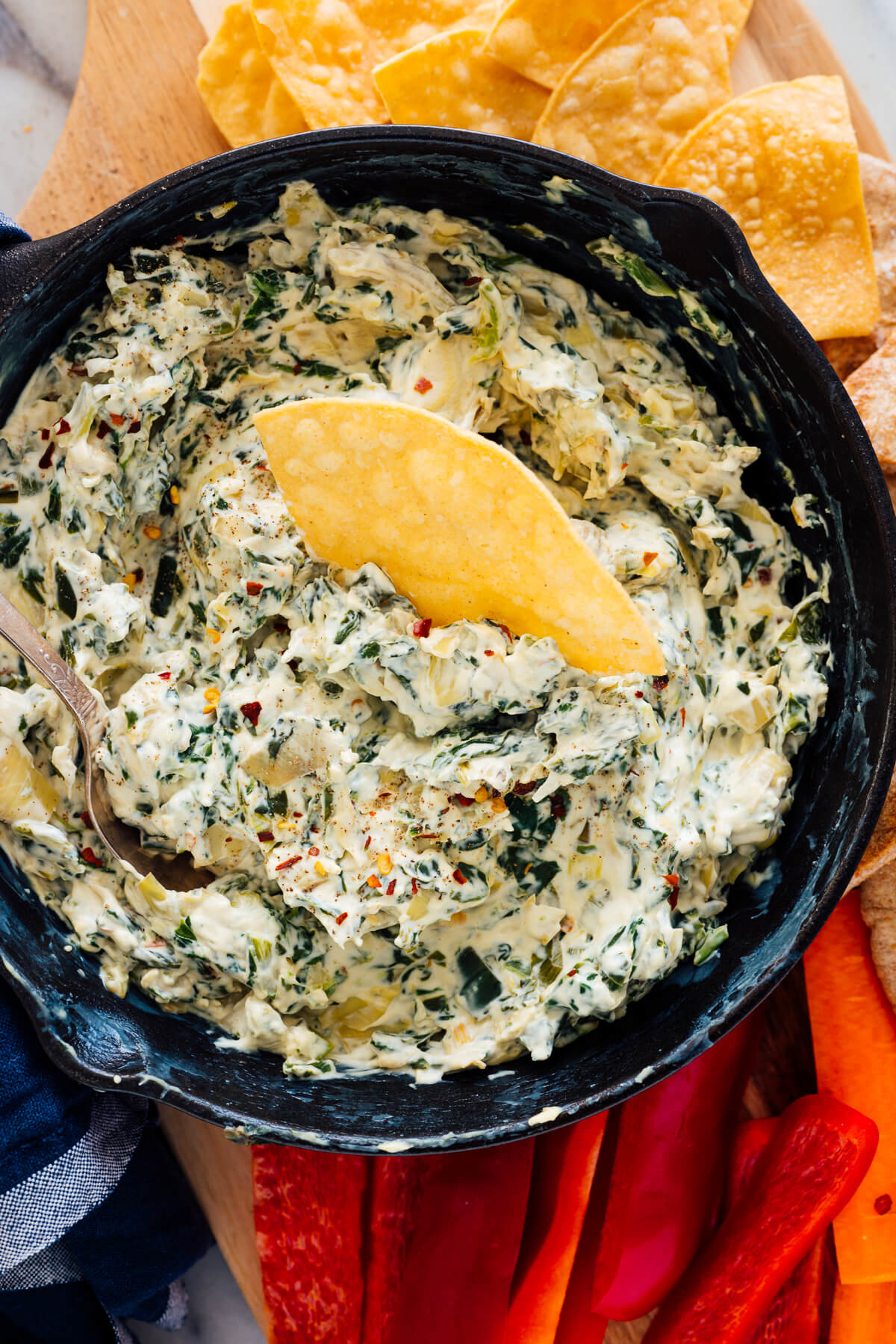 creamy spinach artichoke dip recipe