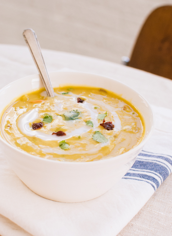 Curried Red Lentil Soup