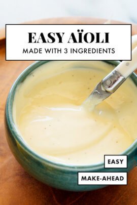 eas aioli recipe pin