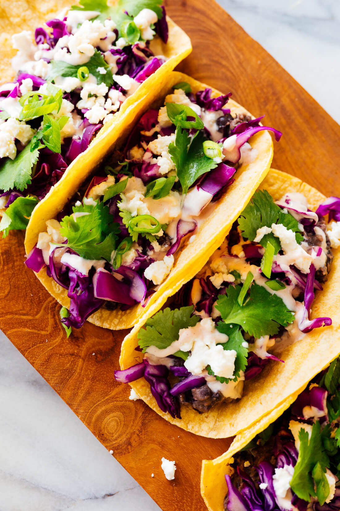 easy black bean tacos recipe