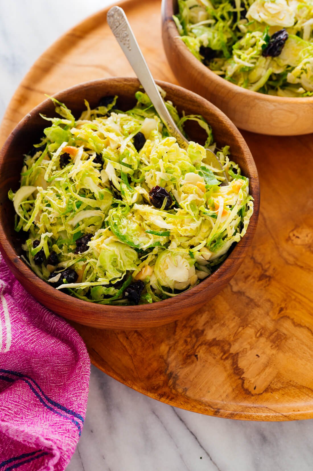 easy brussels sprout salad recipe