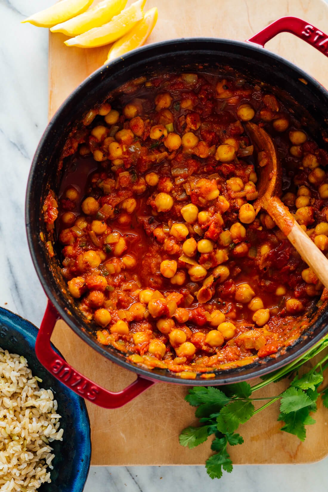 easy chana masala recipe