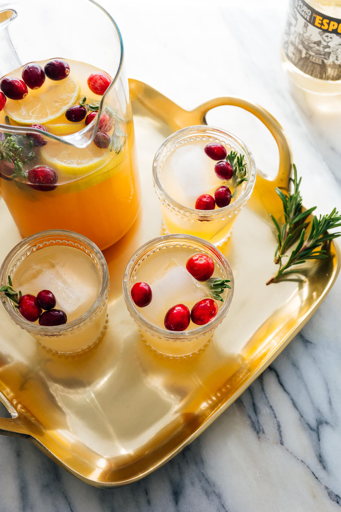 festive holiday punch recipe