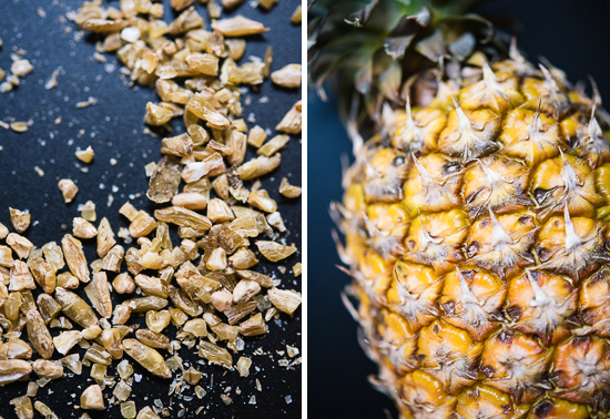 freekeh and pineapple