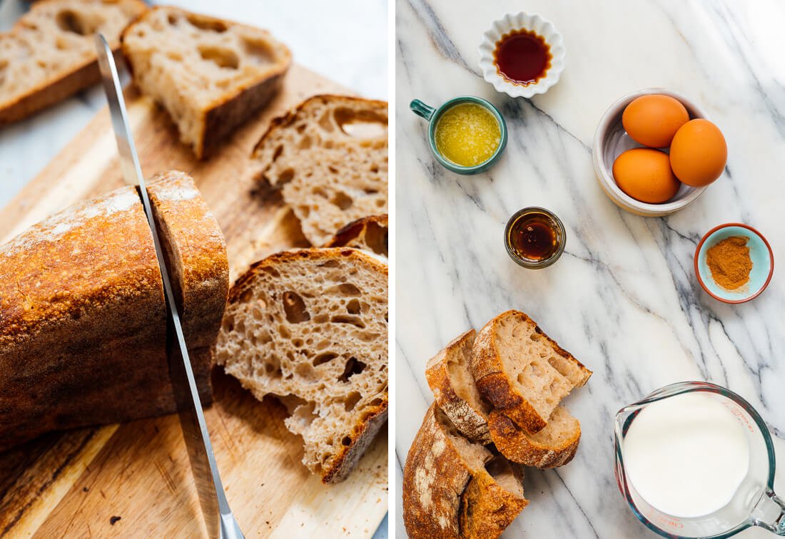 French toast ingredients