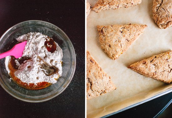 glaze and scones