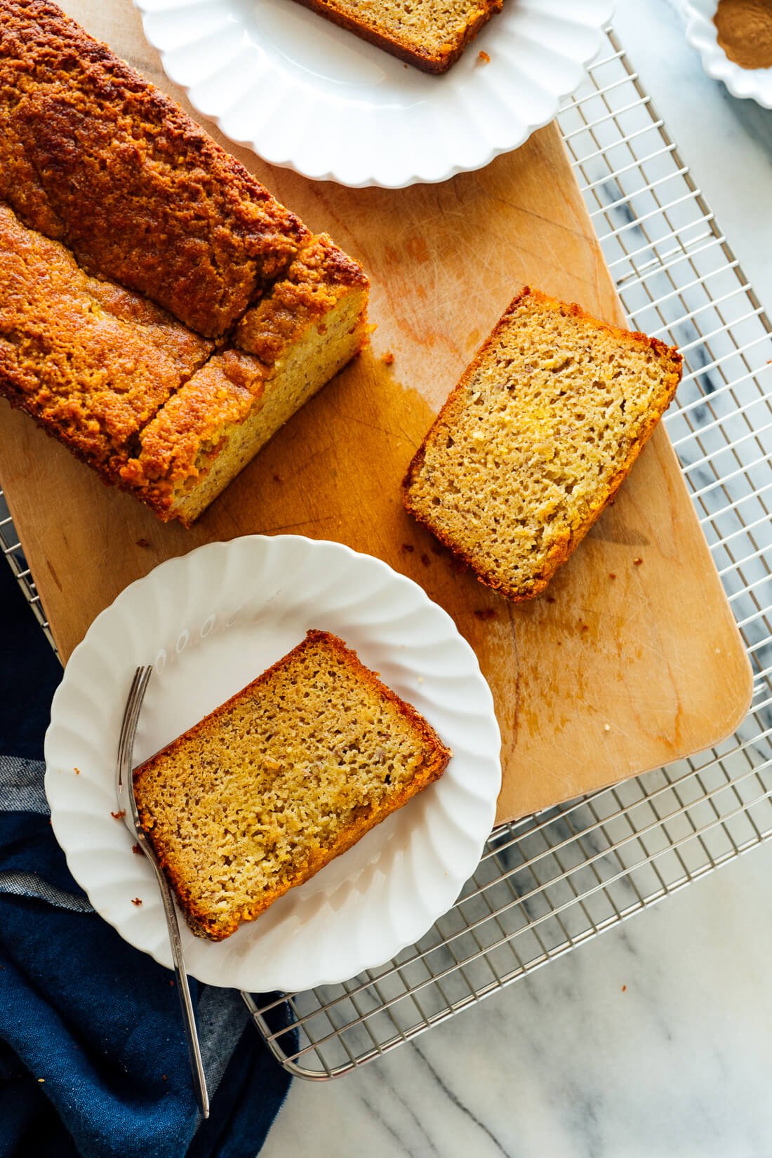 gluten-free banana bread with almond flour