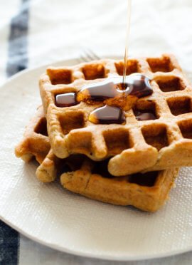 gluten-free oat waffles recipe