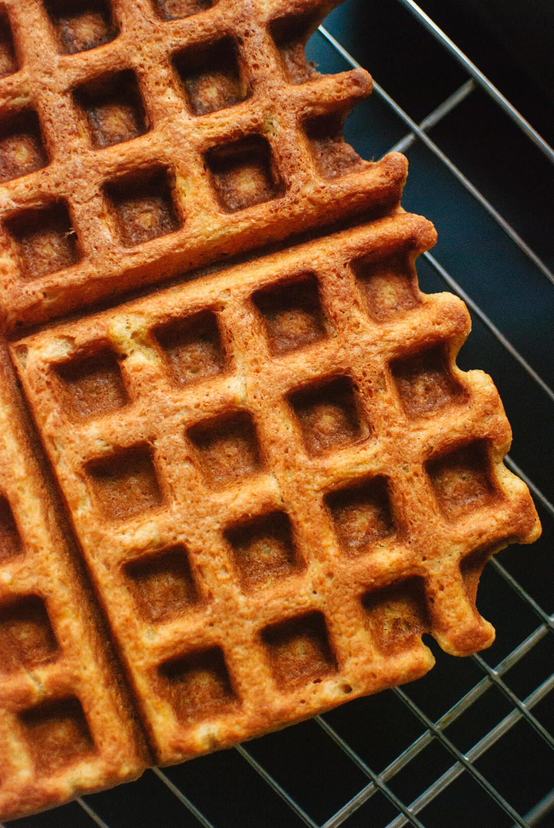 Pumpkin spice waffles (gluten free)