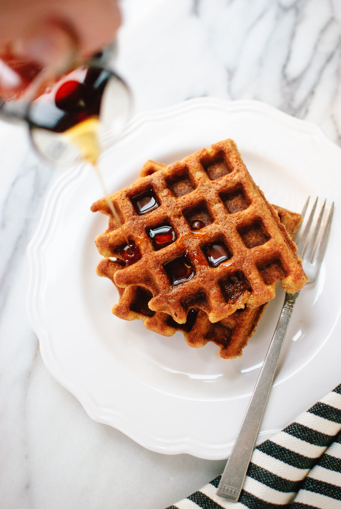 gluten free pumpkin waffles recipe