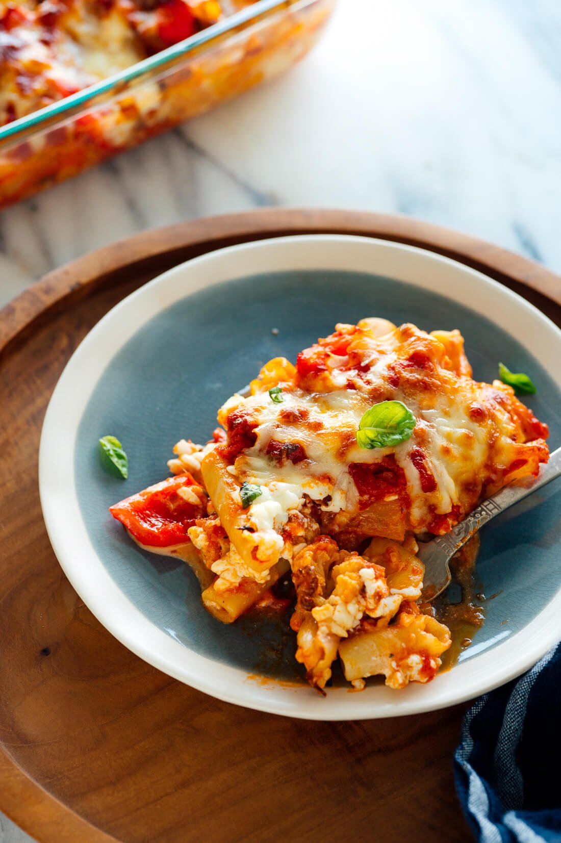 healthy baked ziti recipe